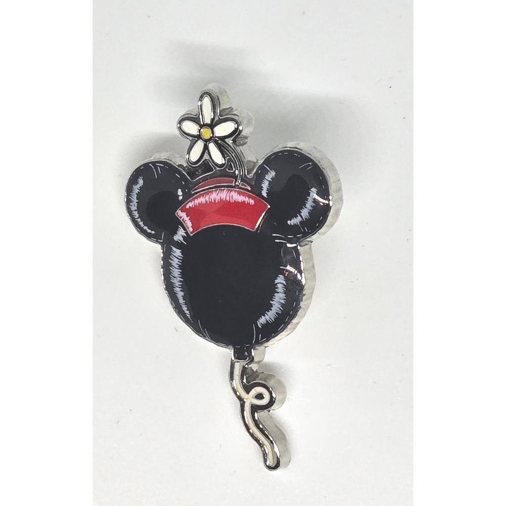 Disney Balloon Minnie‎ Mouse Flower Hat Lapel Pin Collectible Gift